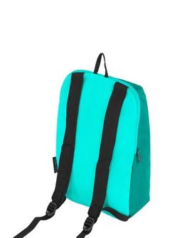 Mochila SKECHERS verde logo turquesa claro