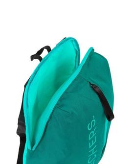 Mochila SKECHERS verde logo turquesa claro