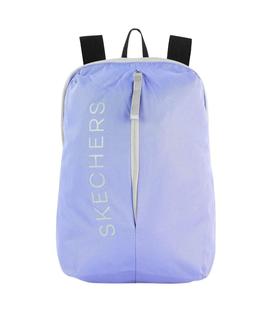 Mochila SKECHERS nylon violeta logo gris