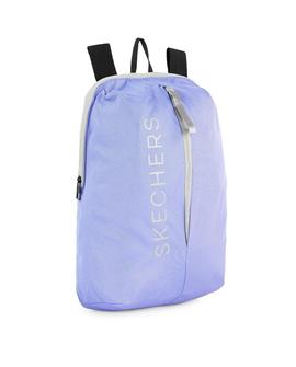 Mochila SKECHERS nylon violeta logo gris