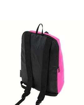 Mochila SKECHERS nylon rosa fucsia logo negro