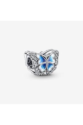 Charm PANDORA Mariposa azul brillante