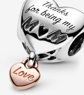 Charm PANDORA Corazón Te Quiero Mamá