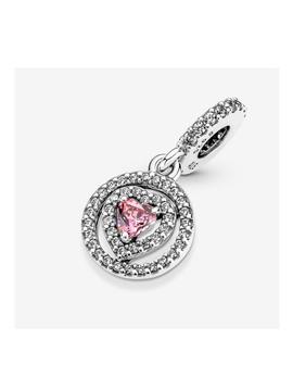 Charm PANDORA Doble halo brillante