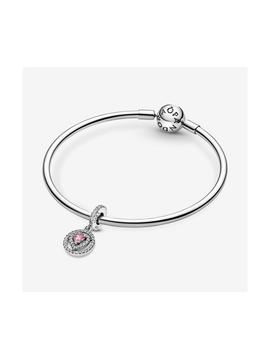 Charm PANDORA Doble halo brillante