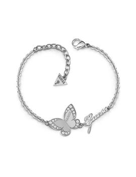 Pulsera GUESS Love Butterfly Silver