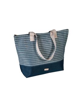 Bolso MALUCA Rombos azul