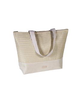 Bolso MALUCA Rombos beige