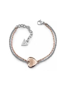 Pulsera GUESS Unchain My Heart Silver Rose