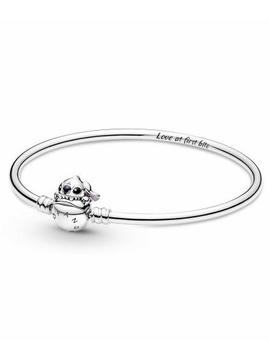 Pandora pulsera plata rigida Disney Stitch