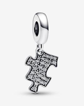 Charm PANDORA Colgante Pieza de Puzzle Brillante