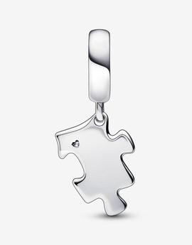 Charm PANDORA Colgante Pieza de Puzzle Brillante