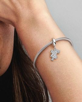 Charm PANDORA Colgante Pieza de Puzzle Brillante