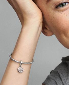 Charm PANDORA Doble Trébol de Cuatro Hojas de la Amistad