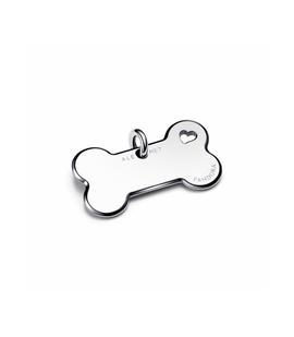 Placa PANDORA  para collar hueso grabar