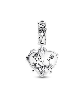 Charm PANDORA colgarDoble Winnie the Pooh y Piglet de Disney