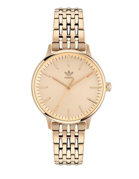 Gángster Mantenimiento Deber Reloj ADIDAS dorado esfera redonda