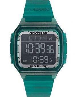 Reloj ADIDAS Street digital verde cuadrado