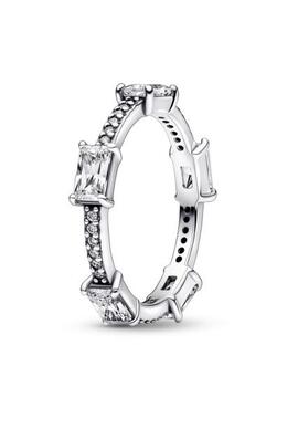 Anillo PANDORA  Barras Rectangulares Brillantes en pavé