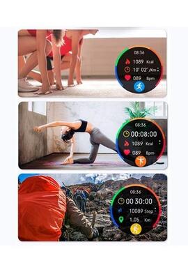 SmartWatch RADIANT  Miami Silicona Negro