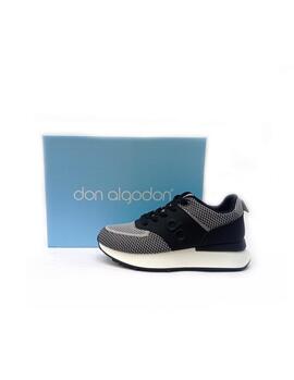 Deportiva DON ALGODON Neopreno Combinada  Gris