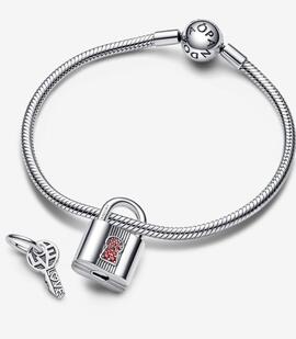 Charm PANDORA Colgante Candado y Llave