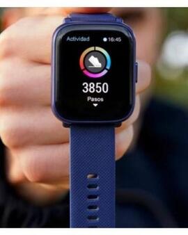 Smart MAREA caja cuadrada correa silicona marina