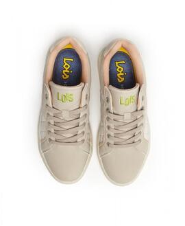 Zapatillas LOIS retro beige