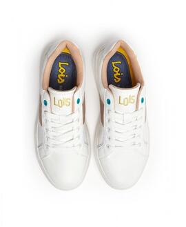 Zapatillas LOIS retro blanco