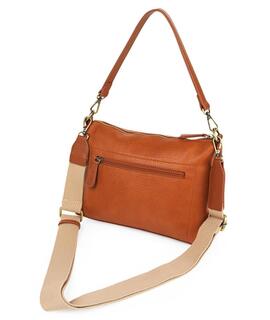 Bolso LOIS  hombro con bandolera piel marron