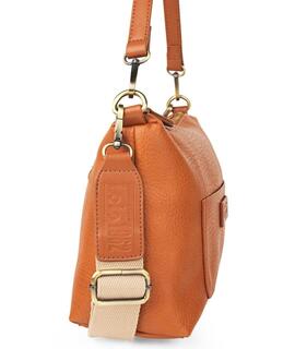 Bolso LOIS  hombro con bandolera piel marron