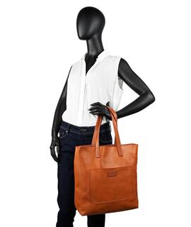 Bolso LOIS shopper piel marron