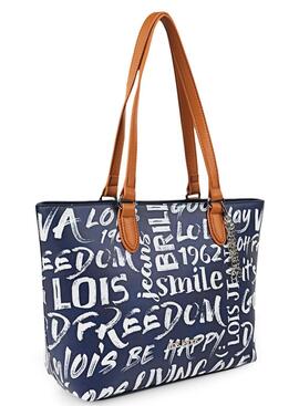 Bolso LOIS  Shopper estampado letras