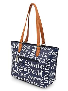 Bolso LOIS  Shopper estampado letras