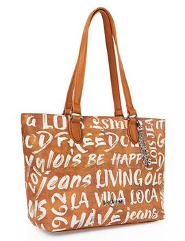 Bolso LOIS  Shopper estampado letras