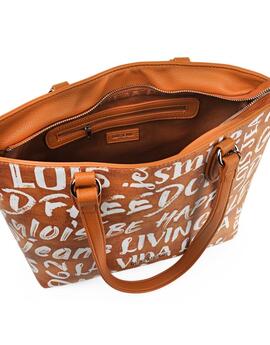 Bolso LOIS  Shopper estampado letras