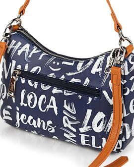 Bandolera LOIS  estampado letras