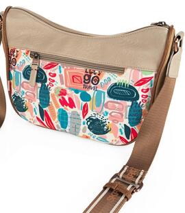 Bandolera SKAPT estampada