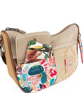 Bandolera SKAPT estampada