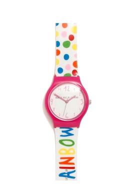 Reloj AGATHA Flip de topos/letras