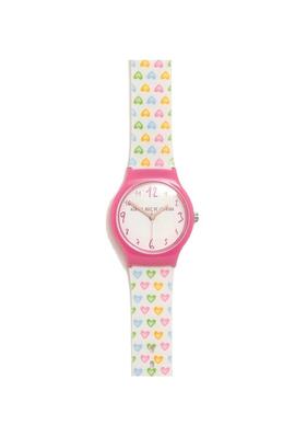 Reloj AGATHA flip corazones pastel