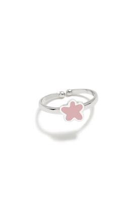 Anillo AGATHA flor rosa