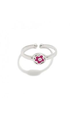 Anillo AGATHA Flor Fucsia