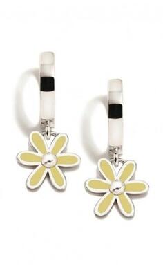 Pendientes AGATHA Pétalos Flor Amarilla