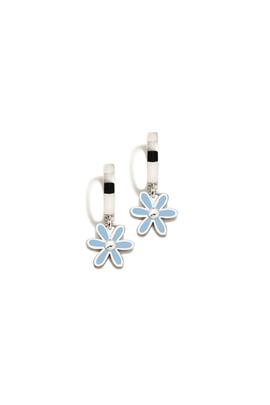 Pendientes AGATHA Pétalos Flor Azul