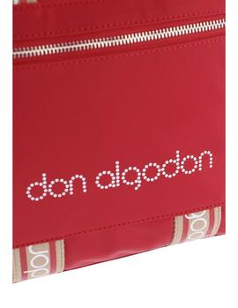 Bolso DON ALGODON  mano nylon logo