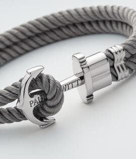 Pulsera PAUL HEWITT Gris Plata L