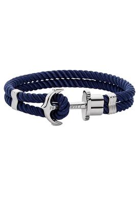 Pulsera PAUL HEWITT Azul marino/Plata  M