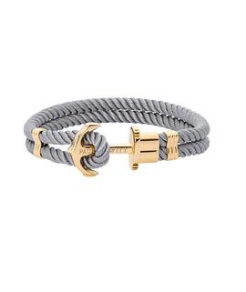 Pulsera PAUL HEWITT Gris/Dorada M