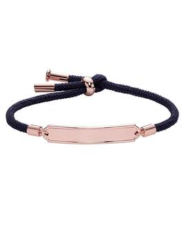 Pulsera PAUL HEWITT Marino/Oro Rosa Grabable